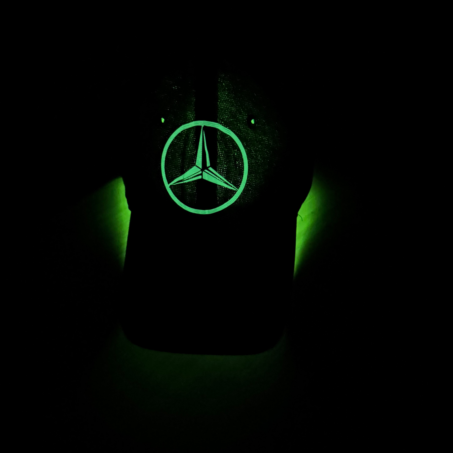 MAD FORCE MERCEDES CAP GLOW IN THE DARK PLACE