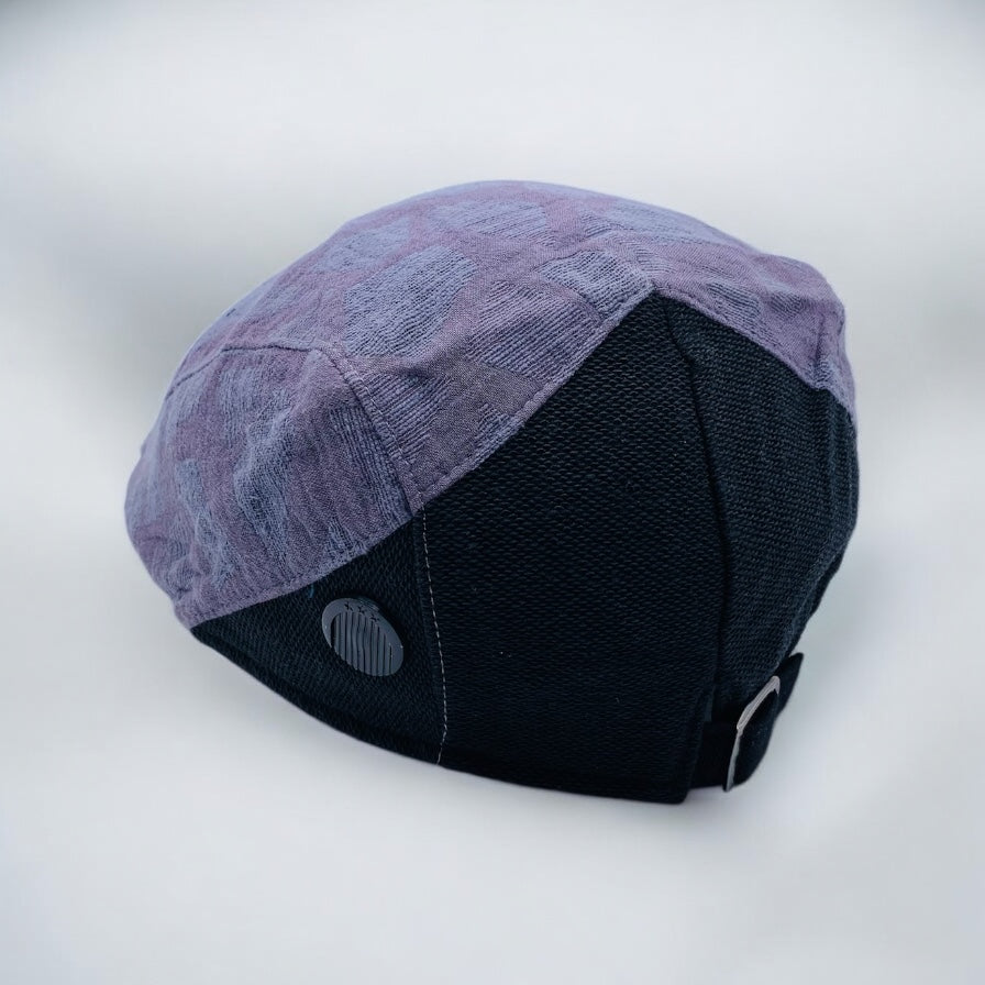 PATTERNED FLAT CAP