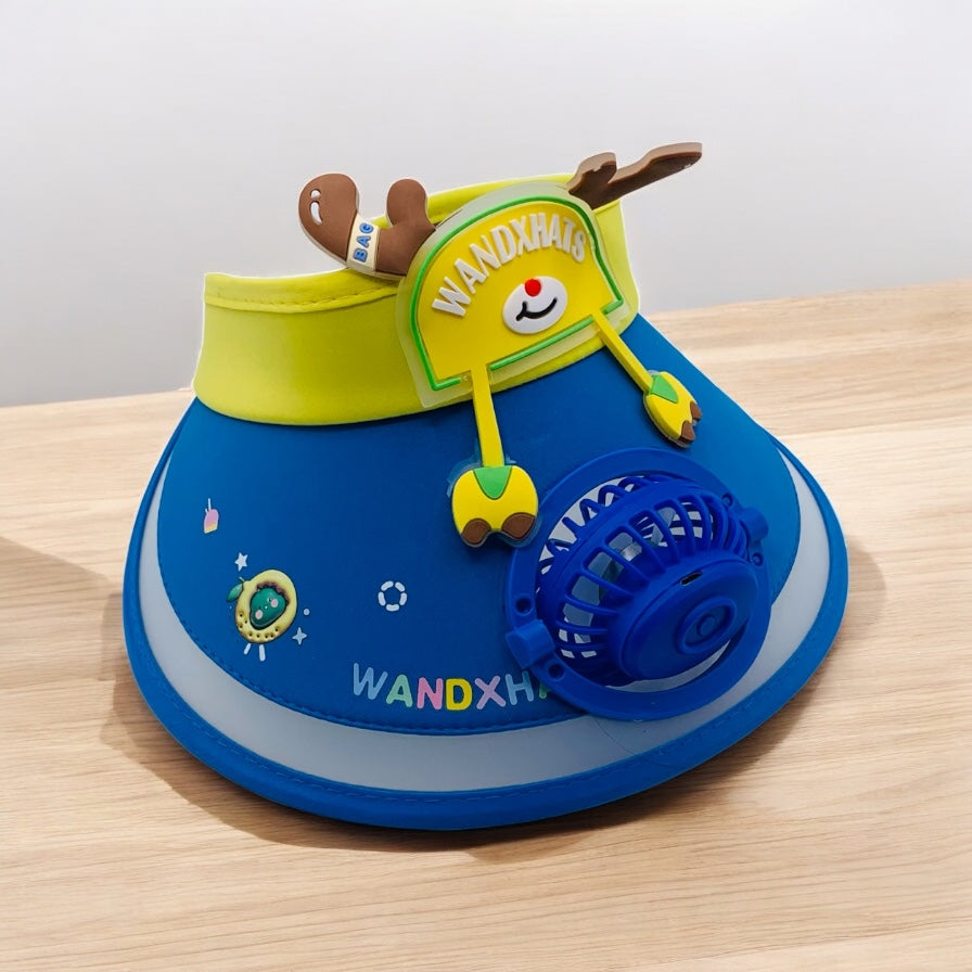 WANDXHATS FAN CAP AND USB CHARGING