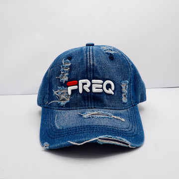 FREQ Blue Denim Cap