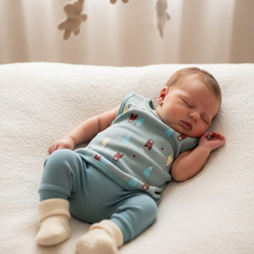 Boy West Under Soft Fleece Cute Design