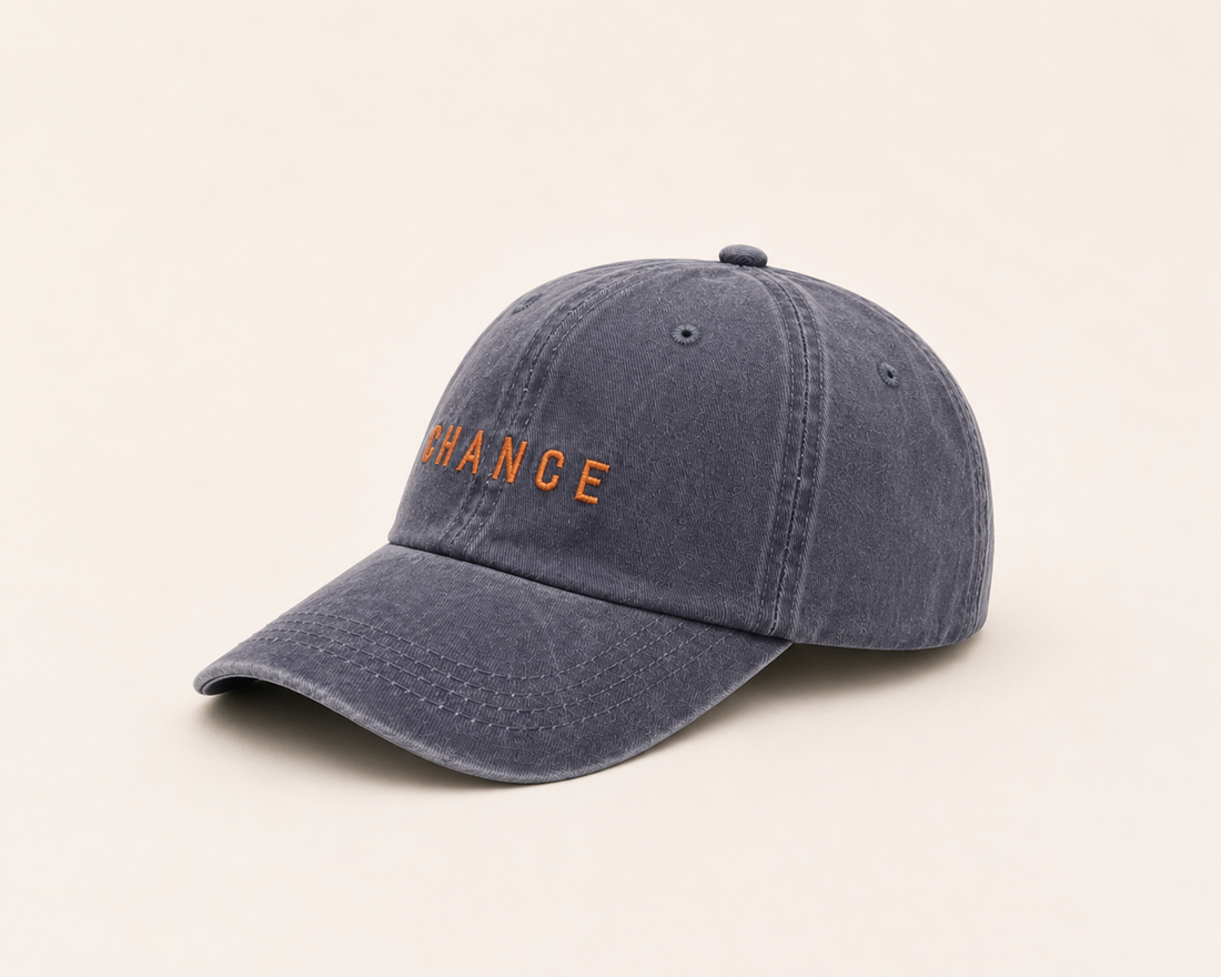 Chance Vintage Washed Embroidered Baseball Cap