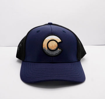 C Navy Men's Trucker Cap