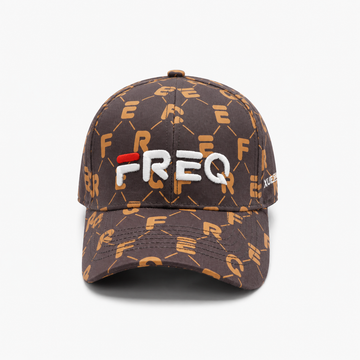 FREQ Luxe Pettern Brown Cap