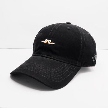 Gilded Ripple Cap Bk