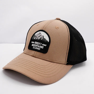 Rocky Mountains Beige Cap