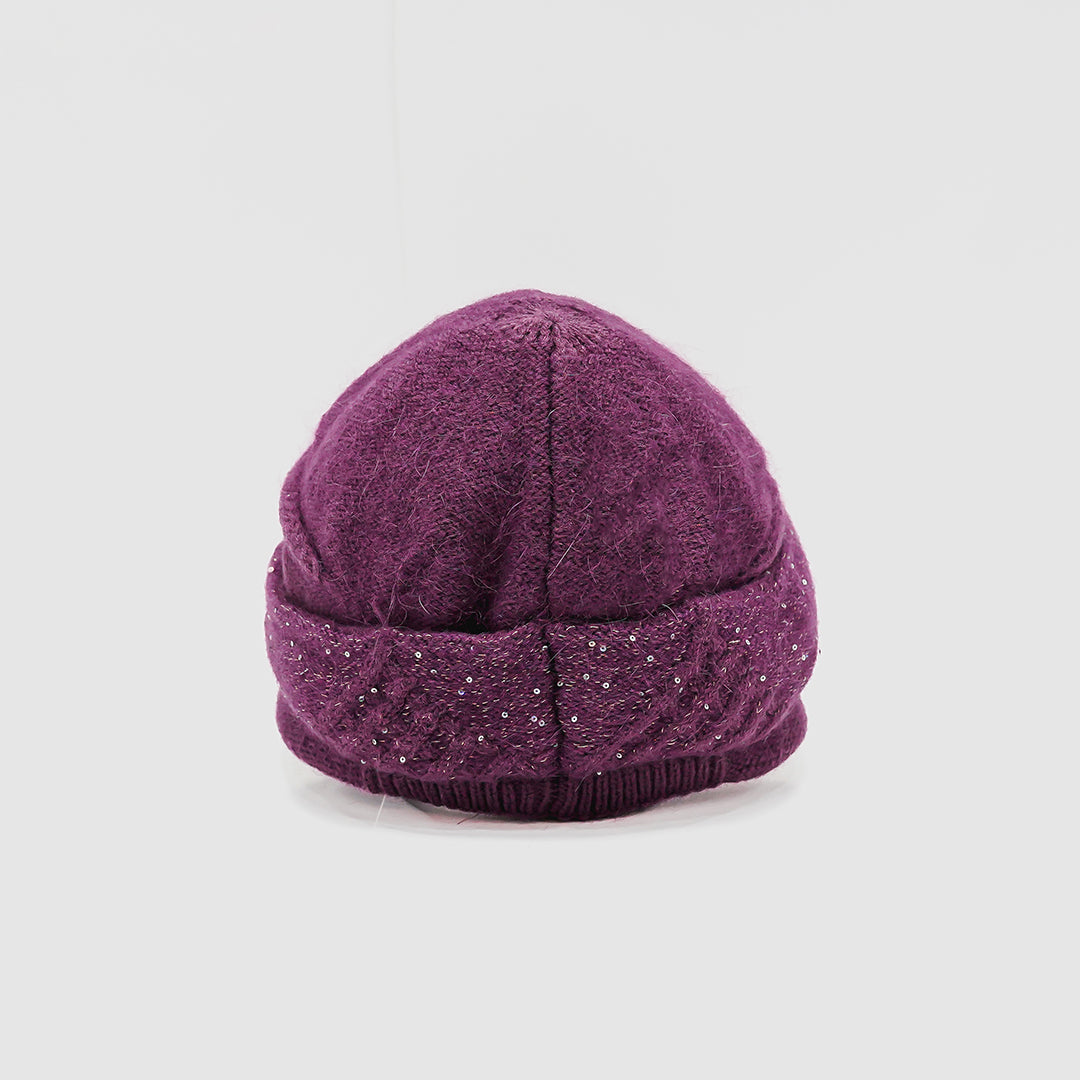 Women's Winter Beanie - Warm Wool Cap