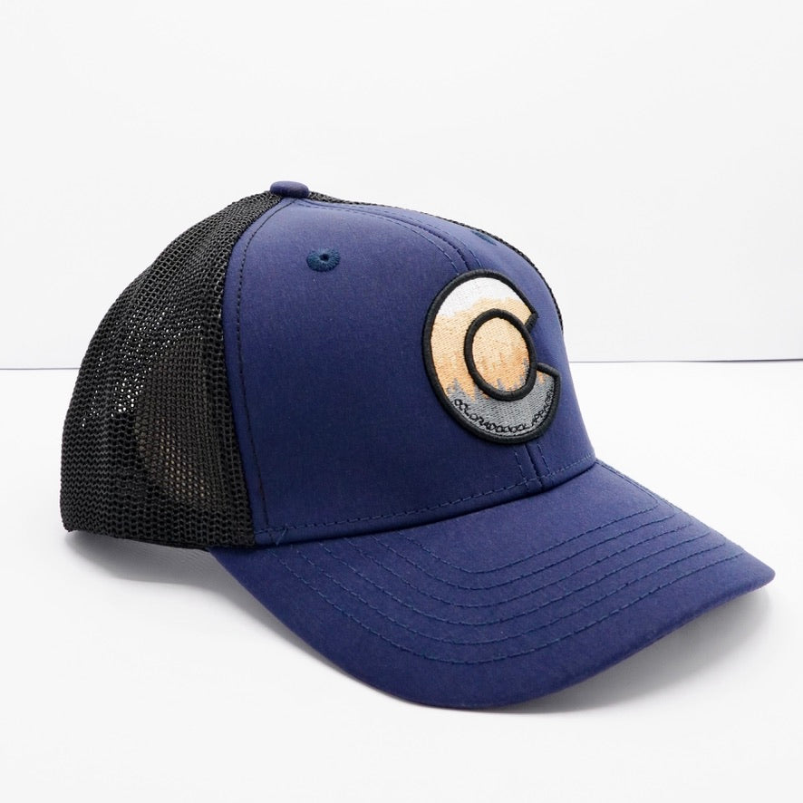 C Navy Men's Trucker Cap