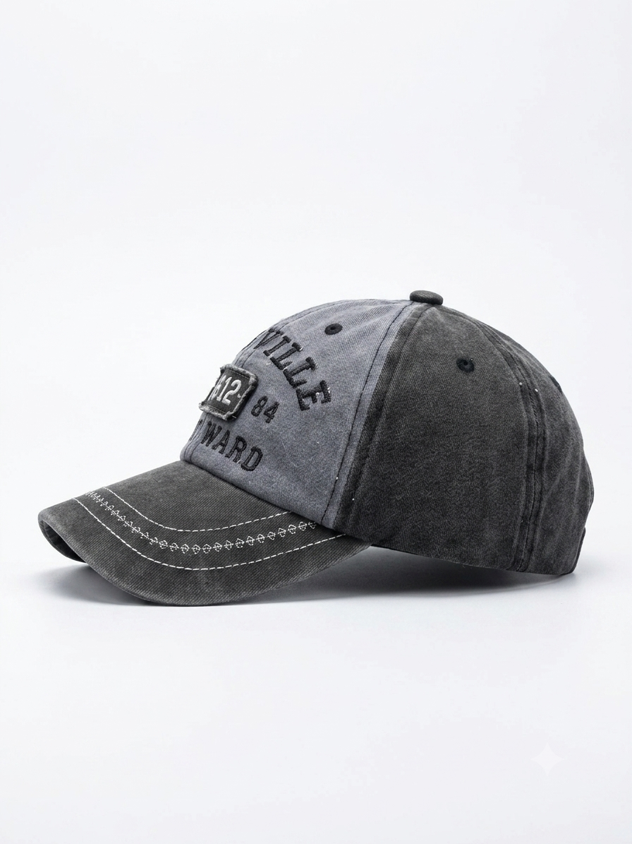 Vintage Gray Brosville NYS Embroidered Baseball Cap