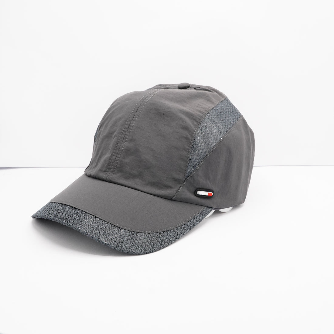 Gray Breathable Parachute Sports Cap
