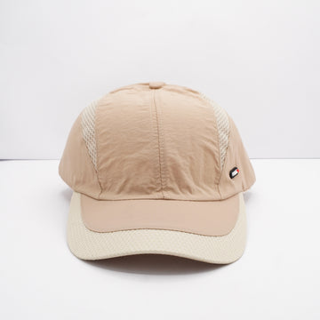 Beige Breathable Parachute Sports Cap