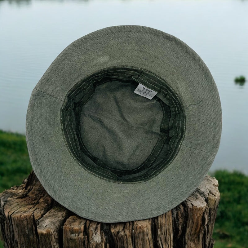 CLASSIC OLIVE BUCKET HAT TIMELESS VERSATILEAND PERFECT FOR ANY ADVENTURE