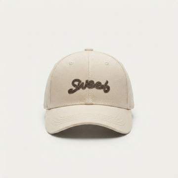 Sweet Script Cream Cap