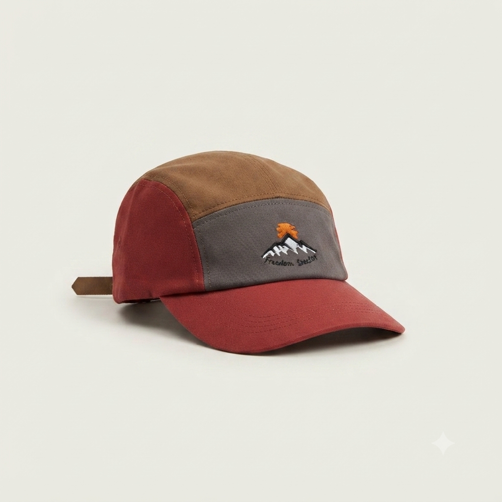 Freedom Supply Mountain Sunset 5-Panel Cap.
