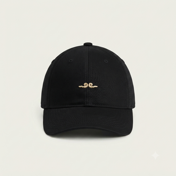Gilded Ripple Cap Bk