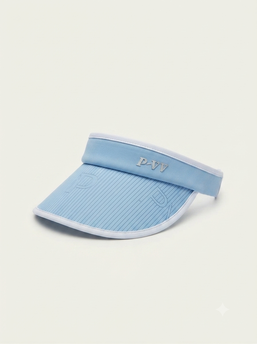 P-VV Performance Golf Visor Sky Blue