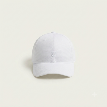 S Logo White Parachute Sports Cap