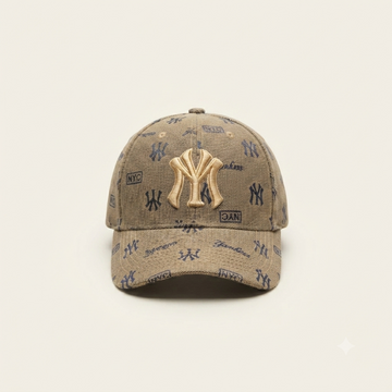 Monogrammed New York Yankees Cap Brown