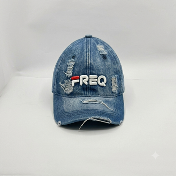 FREQ Blue Denim Cap