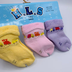 PLAYFUL CARS BABY BOY PACK OF 3 SOCKS