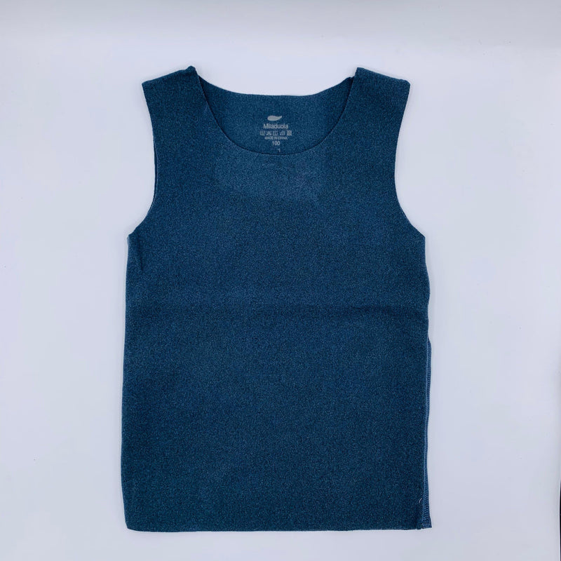 KIDS SLEEVELESS SOLID TANK TOP