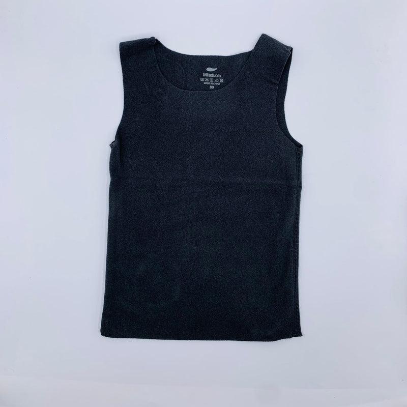 KIDS SLEEVELESS SOLID TANK TOP