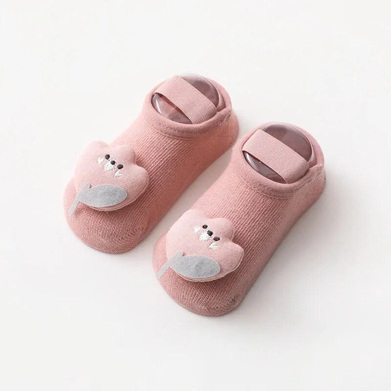 COZY BABY BOOTY DESIGNED TO LOOK LIKE CUTE ANIMALS WITH PLAYFUL DETAILS