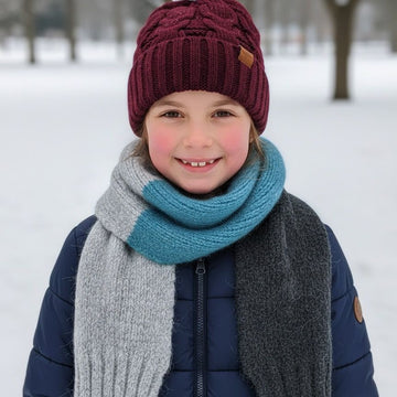 Kids Multi color Muffler Scarf