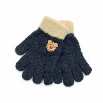 WINTER KIDS GLOVES WITH CUTE LOGO