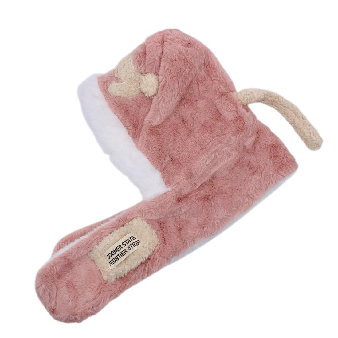 Kids Winter Warm Wool Cute EAR Warm Cap nack set