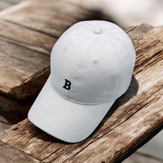 MY 'B' CAP WHIGHT COTTON