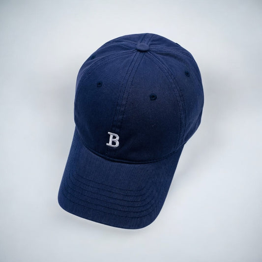 MY 'B' CAP WHIGHT BLUE COTTON