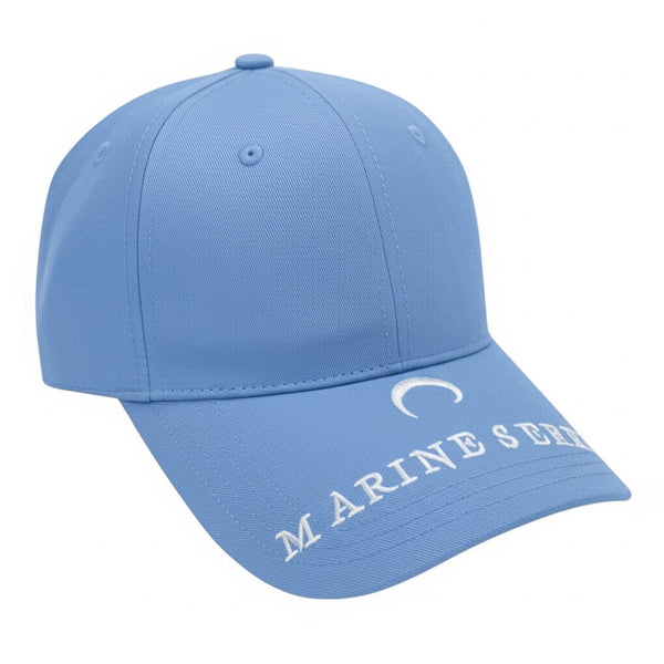 MARINE SERRE EMBROIDERED BEIGE BASEBALL CAP - UNISEX DESIGNER STREETWEAR