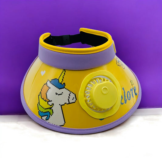 UNICORN FAN CAP AND USB CHARGING