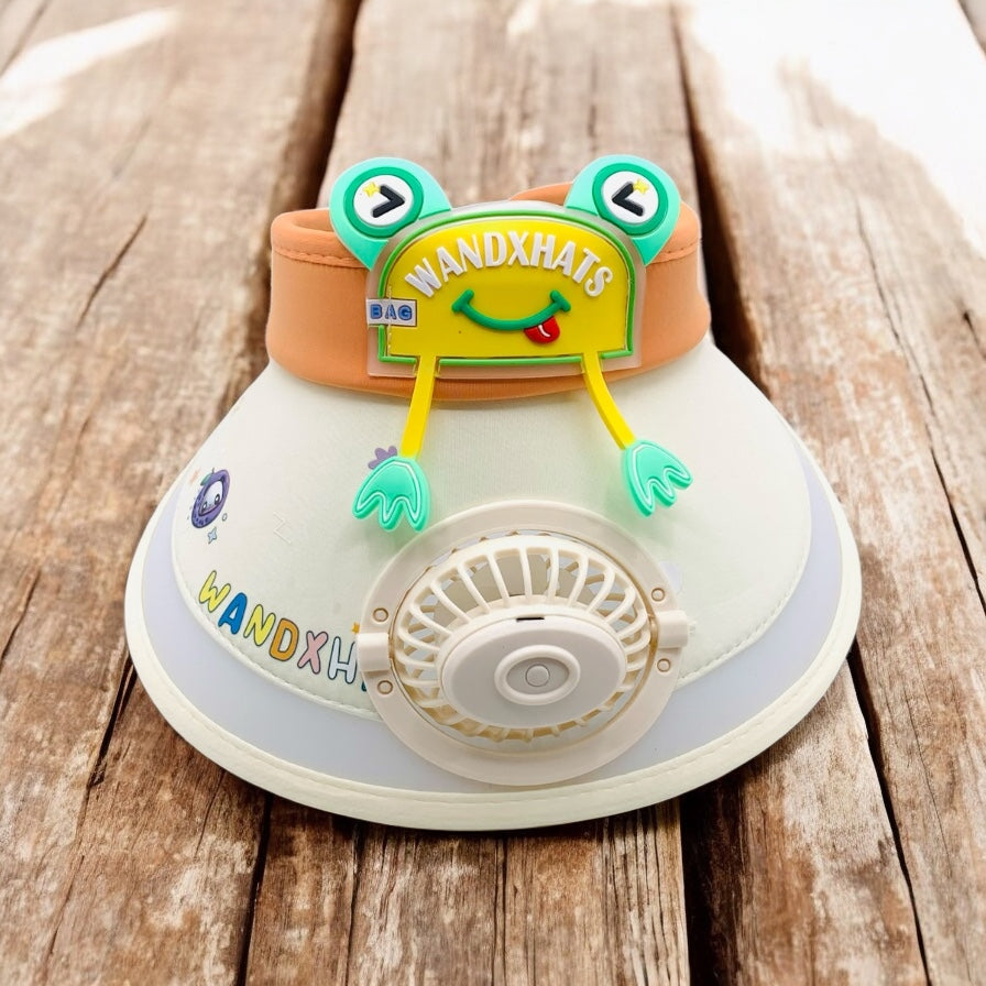 WANDXHATS FAN CAP AND USB CHARGING