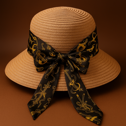 Trendy Bow-Tie Straw Sun Hats for Women Summer