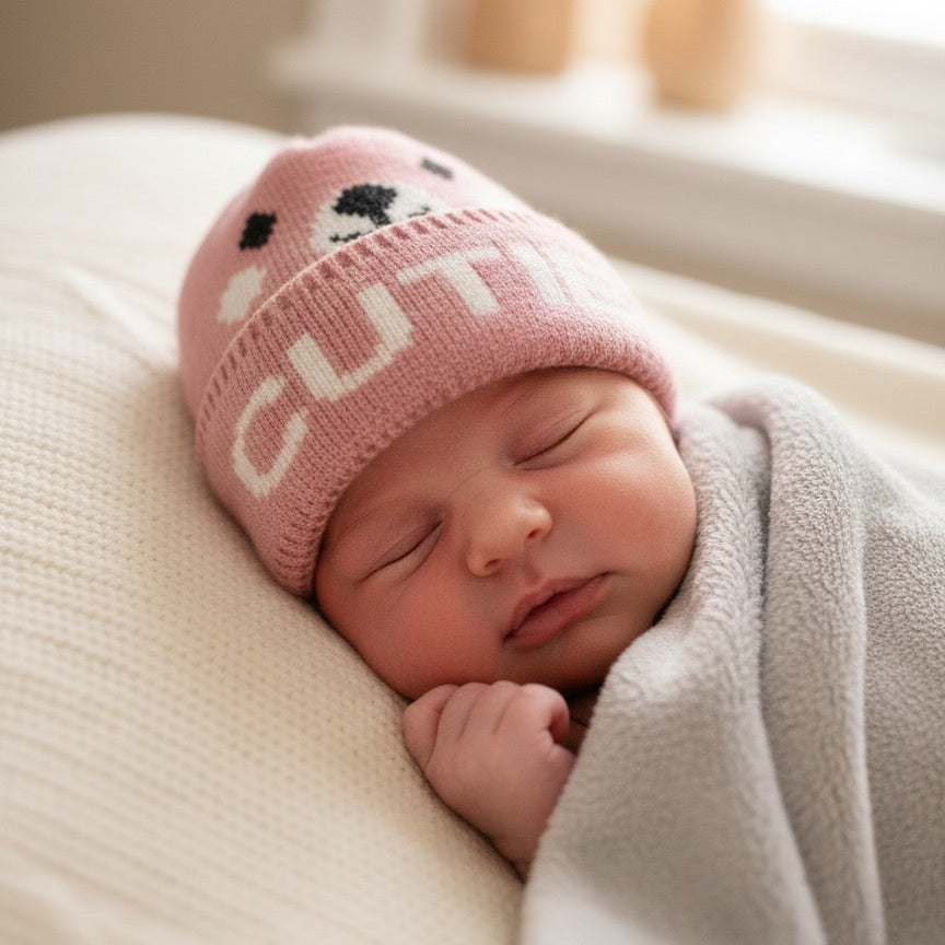 NEWBORN BABY GIRL CAP/HAT
