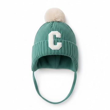 KIDS WOOLEN CAP/HAT WITH STRAP