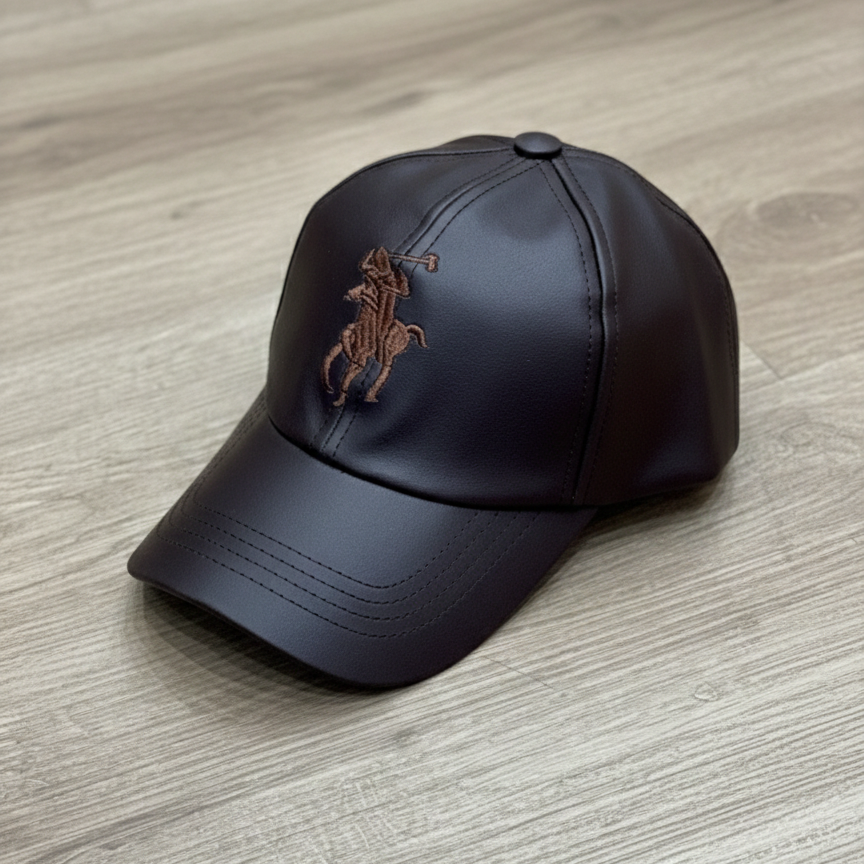 Men's Cap Premium Leatherite