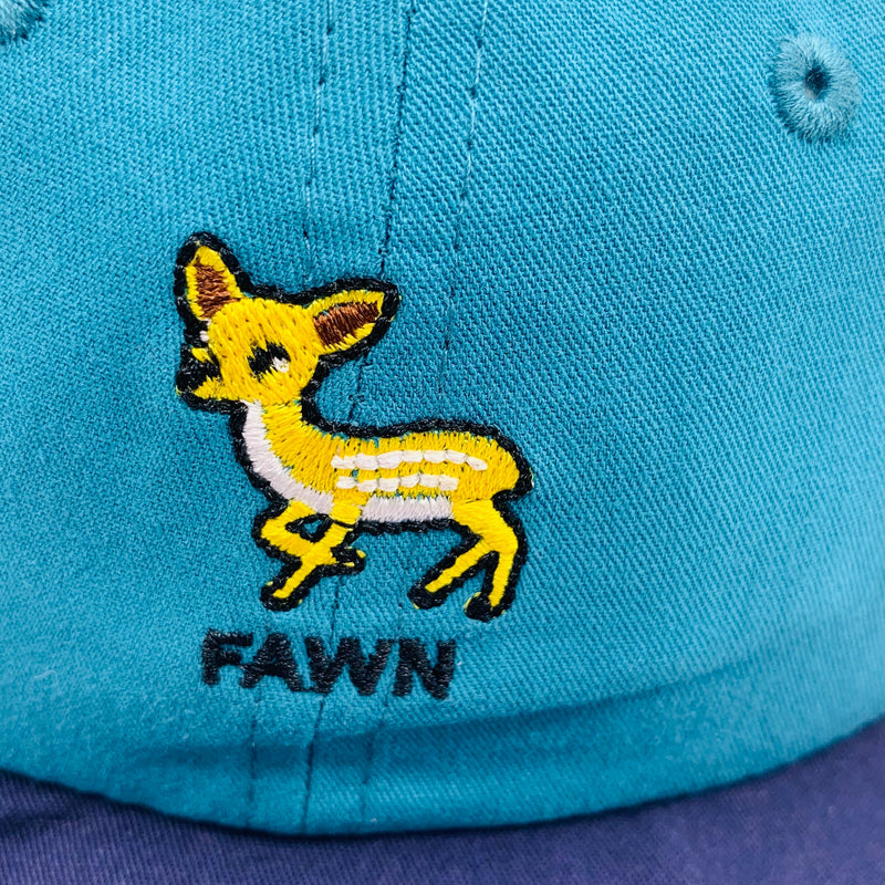 BLUE FAWN CAP ELEGANT AND NATURE-INSPIRED