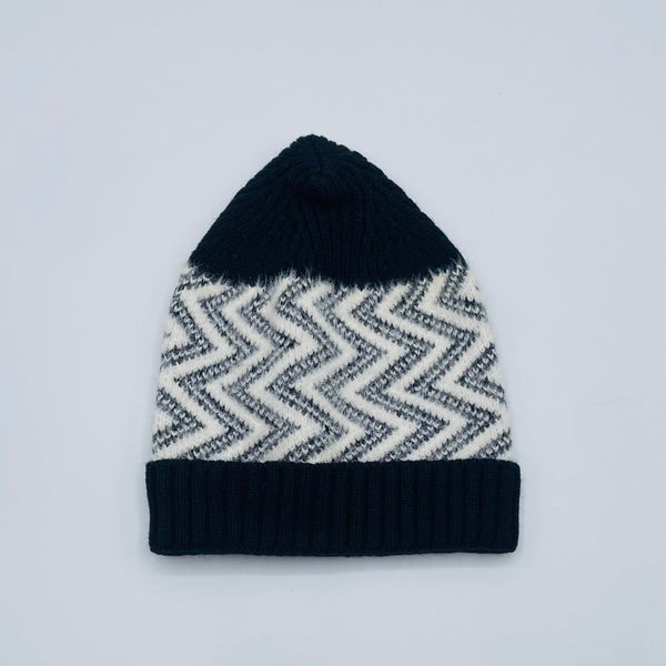 ZIGZAGRABBIT WOOL BOY SOFT HEAD CAP/HAT