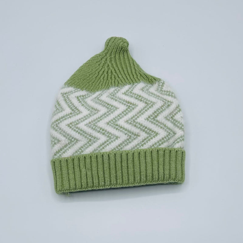 ZIGZAGRABBIT WOOL BOY SOFT HEAD CAP/HAT