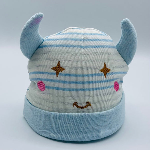 BABY BOY HORNS SMILE CAP/HAT