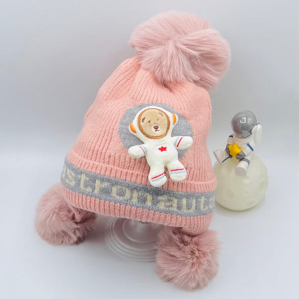 ASTRONAUT BABY GIRL CAP/HAT