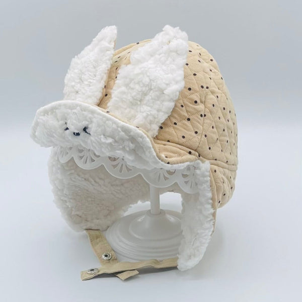 RABBIT BABY GIRL CAP/HAT