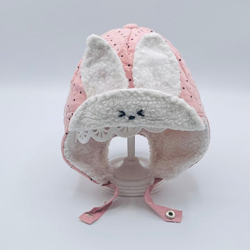 RABBIT BABY GIRL CAP/HAT