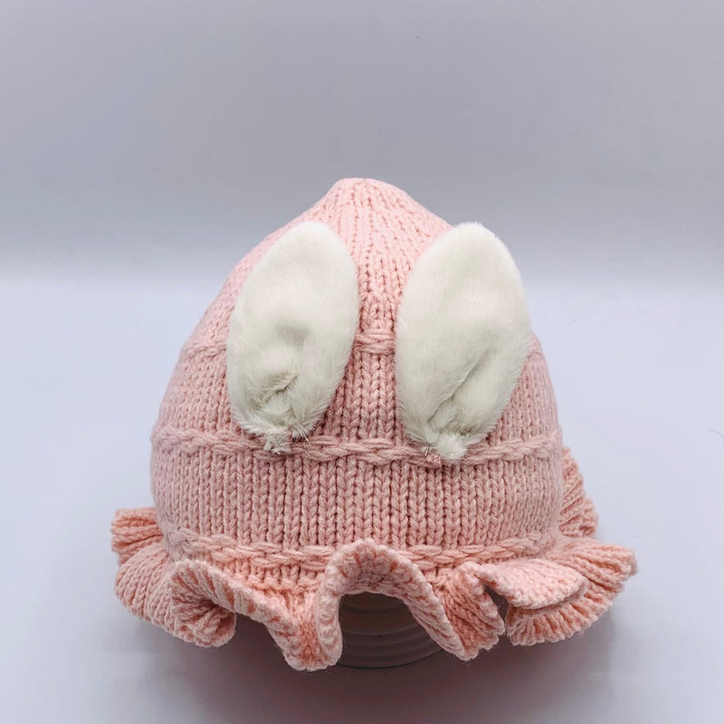 CUTE AND COMFY BABY GIRL CAP PERFECT FOR EVERY OUTFIT