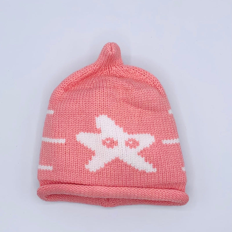 WOOL BABY GIRL CAP STAR DESIGNABLE CAP/HAT