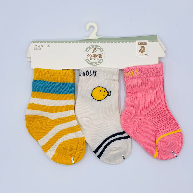 TANGY TRIO BABY GIRL SOCKS