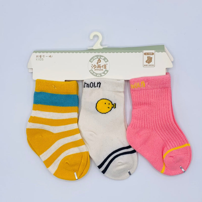 TANGY TRIO BABY GIRL SOCKS